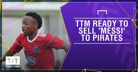 I feel ttm is still just a short dollar play, but still huge longterm potential. TTM open to selling 'Messi' to Pirates | Goal.com