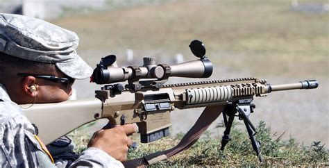 M110 Semi Automatic Sniper System M110 Sass Spojené Státy Americké