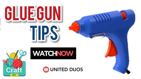 How To Use Glue Gun Diy Glue Gun Tips Youtube