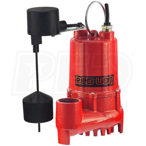 Red Lion Rl Sc V Hp Cast Iron Submersible Sump Pump W Vertical Float Switch