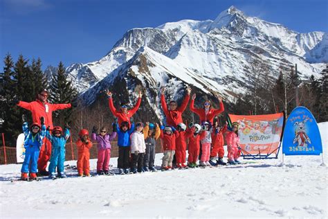 Club Piou Piou au Plateau de la Croix Cours de ski à partir de 3ans