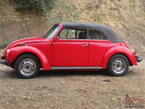 Classic Vw Super Beetle Convertible