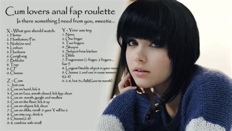 Cum Lovers Anal Fap Roulette Is There Fap Roulette