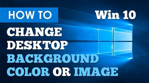 How To Change Desktop Background Windows10 How To Change Laptop