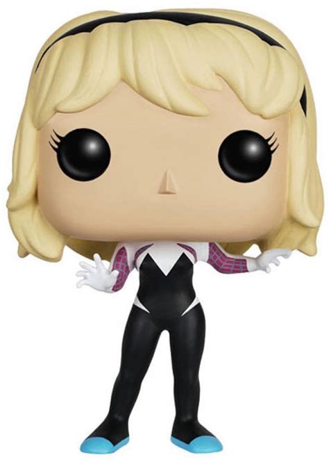 Spider Gwen Unmasked Marvel 153 Pop Vinyl By Trampt Library