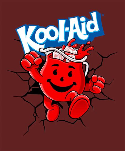 Kool Aid Mens Oh Yeah Shirt Drink Mix Man Oh Yeah Graphic Digital Art