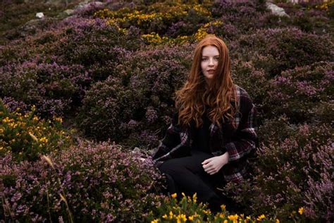 his irish heritage might have something to do with it courtesy brian dowling redhead beauty