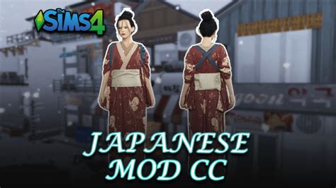 Sims 4 Japanese Cc And Mods Download 2023 Clothes Custom Content