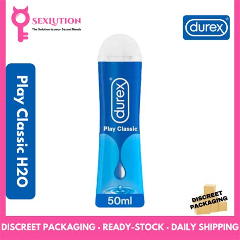 Sexlution Bundle Of Durex Play Classic H2o Lubricant 50ml Suitable For Sex And Vaginal