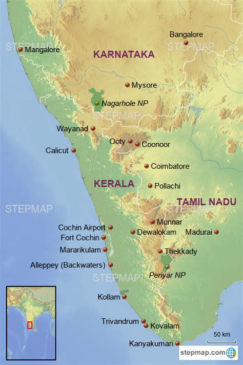 Karnataka And Tamilnadu Map Jungle Maps Map Of Karnataka And Kerala