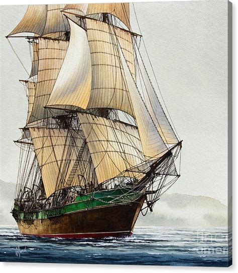The Great Age Of Sail Canvas Print Canvas Art By James Williamson