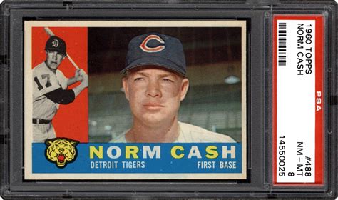 Popular topps baseball sets include thanks to the competition between topps and bowman, the collectible hobby really began to take off during the 1960s, as kids started to collect and. 1960 Topps Norm Cash | PSA CardFacts™