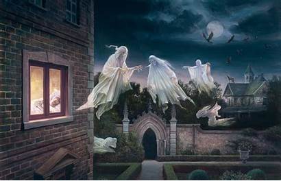 Desktop Halloween Wallpapers Realistic Screensaver Spooky Creative
