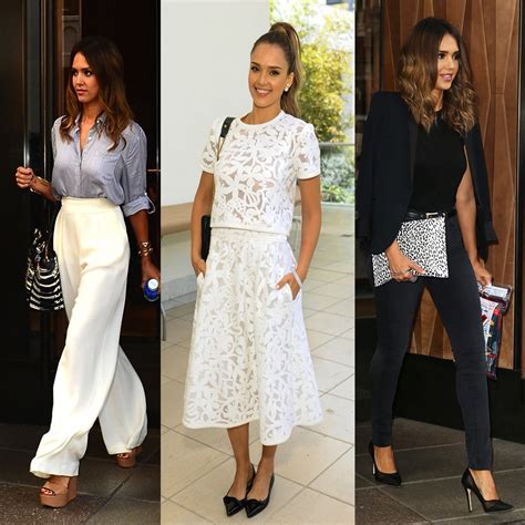 Jessica Albas 3 Tricks For A Casual Chic Look