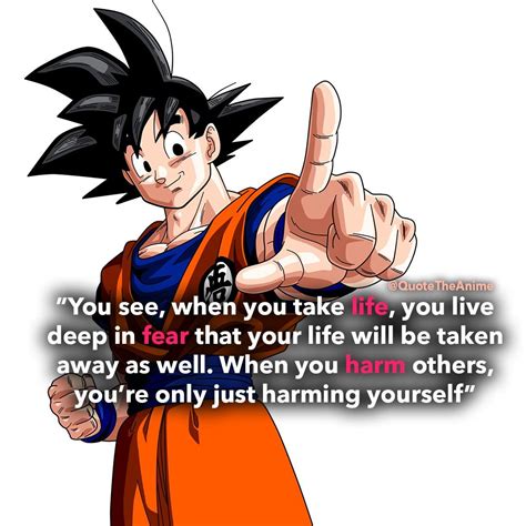 Goku Dragon Ball Goku Quotes Goku Dragon Ball
