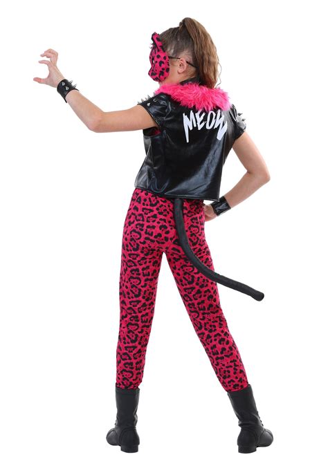 Pink Party Leopard Costume For Teens
