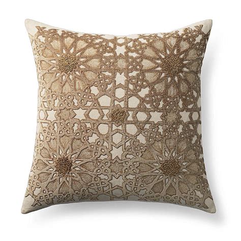 Velvet Tiled Decorative Pillow Frontgate