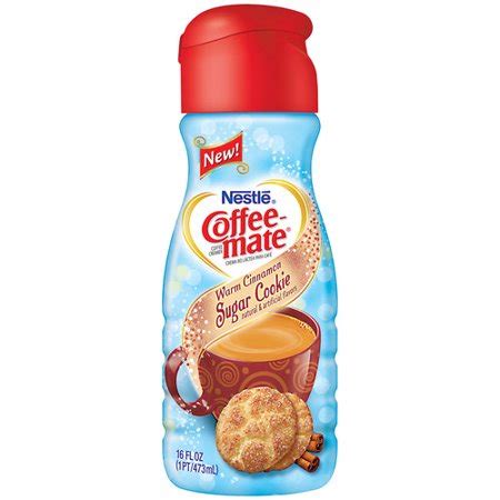 The calories in these artificial creamers come from saturated fats, sugars, and carbohydrates. Coffee-Mate Coffee Creamer Low Fat Powdered 32 oz ...