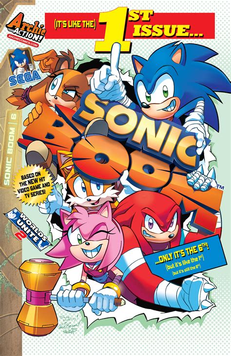 Archie Sonic Boom Issue 6 Sonic News Network The Sonic Wiki