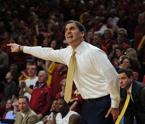 Iowa State's men's basketball coach Steve Prohm said the Cyclones will