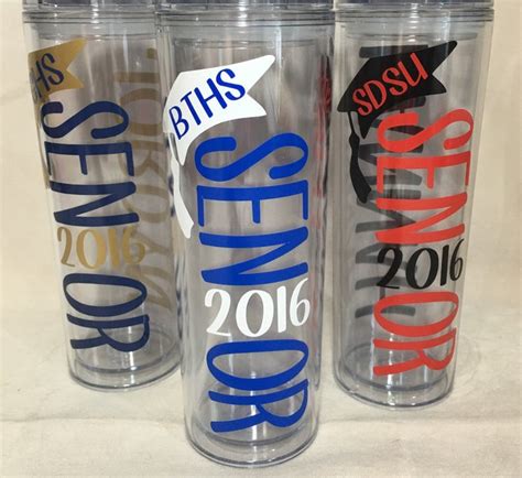 Create personalized gifts for any occasion with custom designs, photos, or text. Personalized Graduation Tumbler Senior Tumbler Class of ...