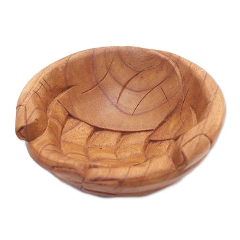 Unicef Market Hand Carved Wood Catchall Welcoming Hands