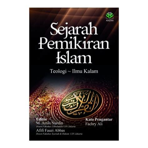 Jual Sejarah Pemikiran Islam Teologi Ilmu Kalam Di Lapak Gogo Buku
