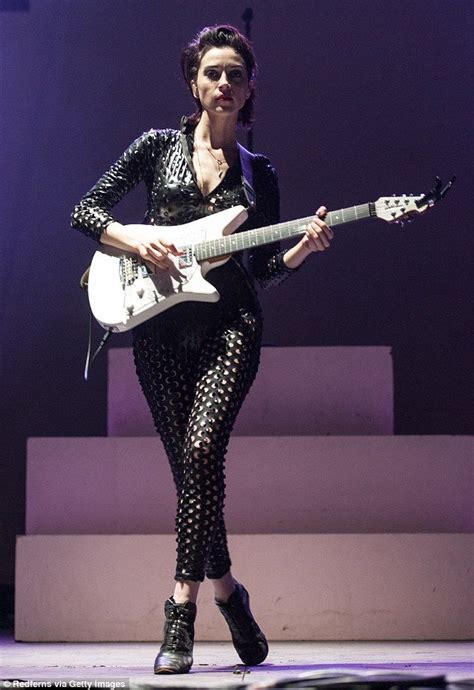 fierce annie clark also known as st vincent performs in the king tut wah wah tent in