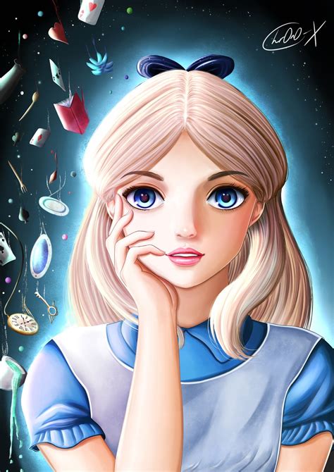 Theworld Of Chrono ‘thinking Alice In Wonderland Alice In