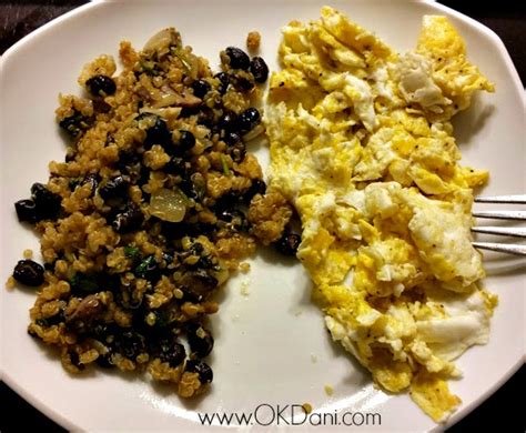 Lentils are relatively high in carbs; Clean Eating Recipes - High Protein Breakfasts - OKDani.com