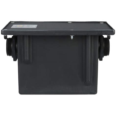 Zurn Gpm Polyethylene Grease Trap With Flow Control Gt The
