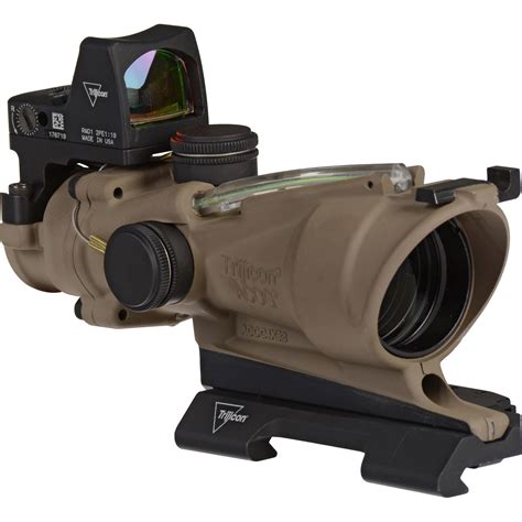 Trijicon 4x32 Acog Ecos Riflescope Dark Earth Brown Ta31ecos G