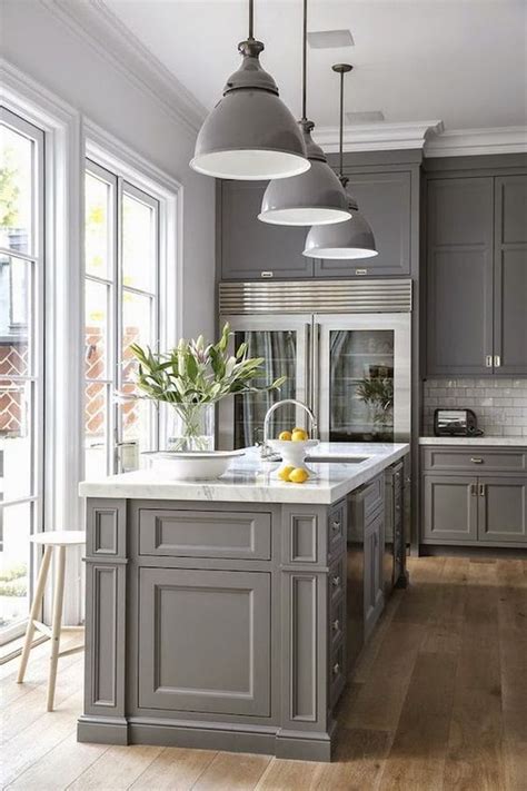 Setting the tone in this kitchen by grant k. 80+ Cool Kitchen Cabinet Paint Color Ideas