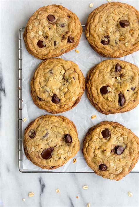 My kids ask for these for every holiday or any special event where we need to bring a dessert. Small Batch Oatmeal Chocolate Chip Cookies - Dessert for Two