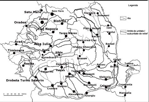 Harta Romaniei Orase