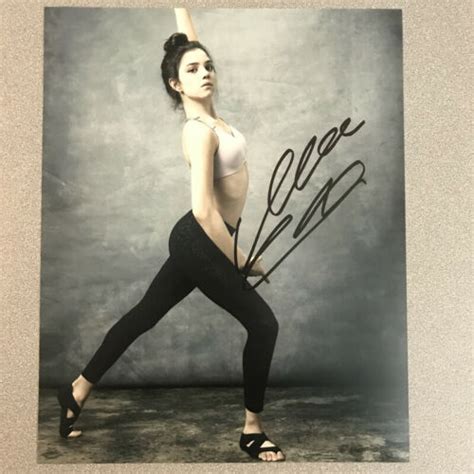 Evgenia Medvedeva Signed Autographed 8x10 Photo Russia Olympics With Proof E Ebay