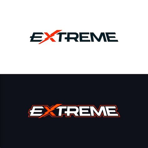 Premium Vector Extreme Logo Logotype With The Word Extreme Template