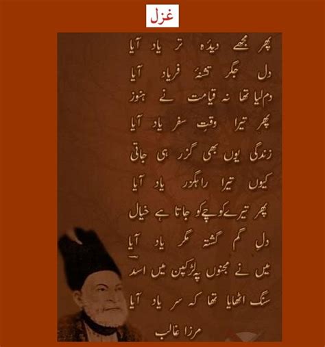 Mirza Ghalib Urdu Poetry Ghazals Of Ghalib