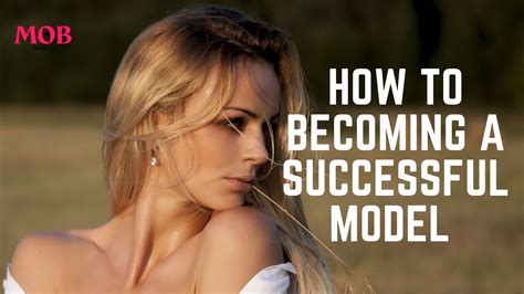 How To Become A Successful Model In Steps Youtube