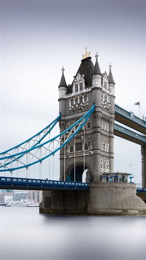 Tower Bridge Nehir Londra Birleşik Krallık Iphone 8 7 6 6s Hd