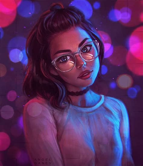 Aggregate More Than 127 Girl With Glasses Drawing Latest Vn
