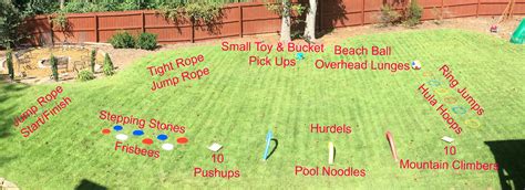 Here are 6 easy and fun obstacles for young kids to enjoy. Backyard Obstacle Course: Family Fitness Fun - My Atlanta ...