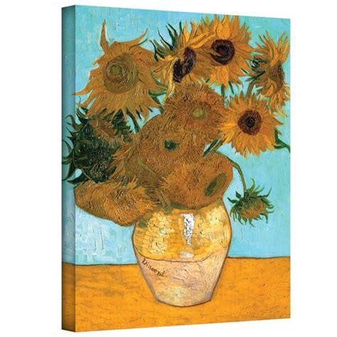Van gogh sunflowers minus stars. Vault W Artwork 'Vase with Twelve Sunflowers' by Vincent ...