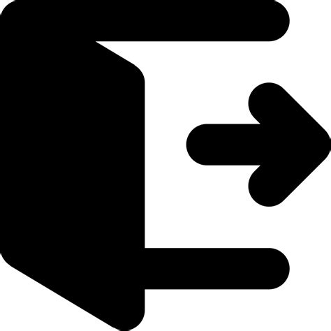 Logout Svg Png Icon Free Download (#230509) - OnlineWebFonts.COM