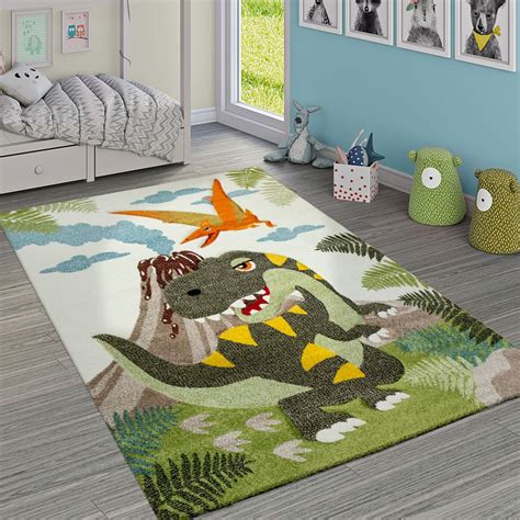 Schnelle lieferung keine versandkosten kauf auf rechnung 60 tage r… Kinder-Teppich Dinosaurier-Motiv | Teppich kinderzimmer ...