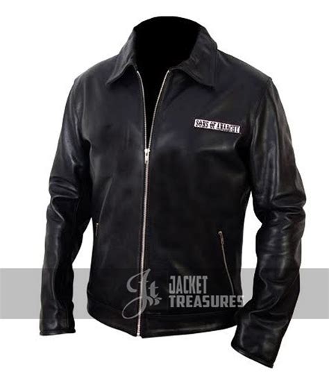 Sons Of Anarchy Reaper Leather Jacket Jax Teller Samcro