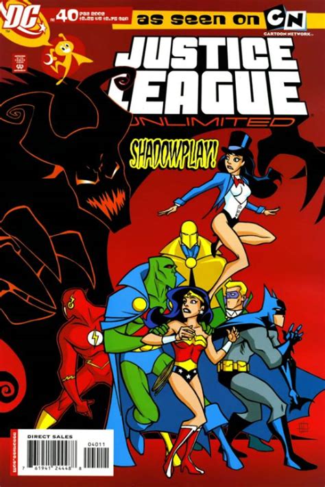 Over the years, other dc heroes have joined the ranks of the league and splinter teams such as the top 10 current queries in fictional characters: Justice League Unlimited #40 - Cast No Shadow (Issue)
