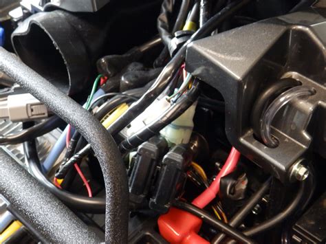 Connect the yellow and blue cable from the motor on the winch to the yellow and blue extension wire. Best place to wire winch? - Yamaha Grizzly ATV Forum