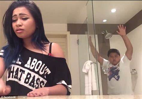 Sister Shocked When Brother Performs Amazing Dance Moves As She Sings Daily Mail Online