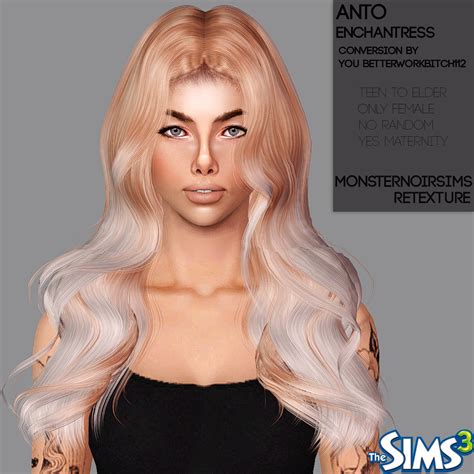 Sideblog — Monsternoirsims Anto Enchantress The Sims 3